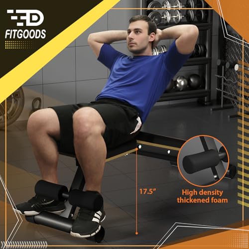Heavy-Duty Adjustable Foldable Weight Bench for Home Gym - 660 LBS Capacity