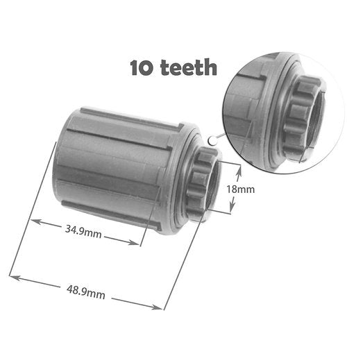 HXBER Bike Flower Drum Towers Base Bike Cassette Flywheel Hub Ball/Bearing Towers Base for 8/9/10 Speed Cassette Flywheel Mountain Road Bike