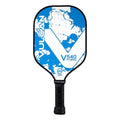 Vulcan | V540 Pickleball Paddle | Hybrid Performance | Polypropylene Core - Carbon Fiber Surface | USAP Approved | Blue Splatter