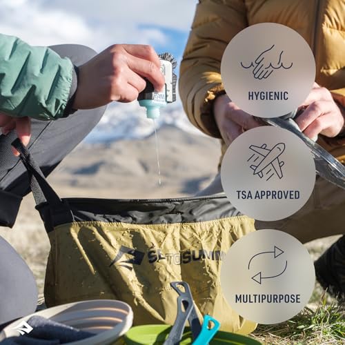 Sea to Summit Wilderness Wash 3-Pack Liquid Camp Soap - 3 x 50ml Bottles