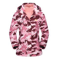 Women's 3-in-1 Pink Camo Winter Ski Coat Waterproof Windproof Fleece Lined Parka
