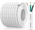 CONEPY 12/3 Marine Wire 50FT - 12 Gauge Tinned Copper Cable for Boat & Marine Use