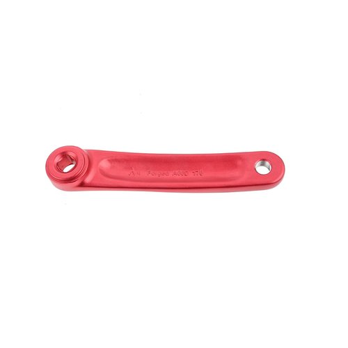 PETCHOR Square Taper Crankset MTB, Mountain Bike Single Speed Crankset, Bicycle Crank Arm Set 170mm 104BCD, 32T Chainring & Bolts, Red