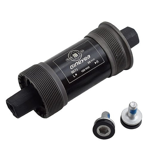catazer Bicycle Bottom Bracket Square Taper 68mm x 103/107110.5/113/116/118/120/122.5/124.5/127.5mm BSA (103mm)