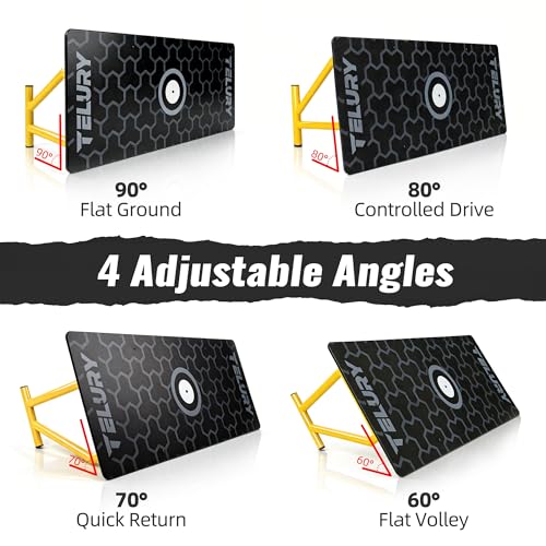 32" x 12" Soccer Rebounder Board with Adjustable Angles - Portable Training Aid