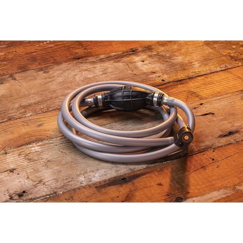 Marine Fuel Line Assembly 8 Ft with Primer Bulb for Outboards
