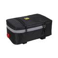 Bike Rear Bag, Bicycle Back Seat Pannier/Outdoor Sports Cycling Rack Pack Carrier Accessories/Waterproof Storage Trunk Pouch - Black