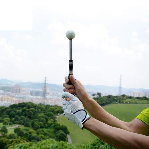 Golf Swing Trainer, Grip Training Aid for Warm-Up & Timing Practice, Weighted Swing Training Tool, Golf Accessories, Golf GIF