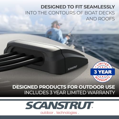 Horizontal Cable Seal for Marine and RV Wiring - Black, IP68 Waterproof