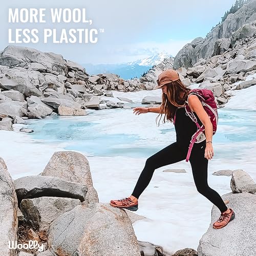 Woolly Women's Merino Wool Active Shorts - Medium, Black, Yoga & Running