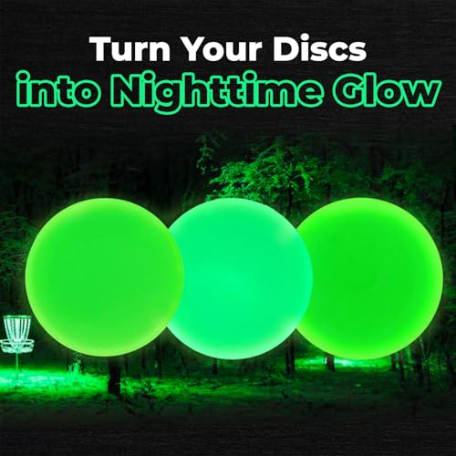 HYZER HOUND DISCS Glow Disc Golf Charger USB-C Rechargeable Halo Red