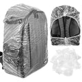 Disposable Waterproof Backpack Rain Cover 10 Pack for Hiking & Travel