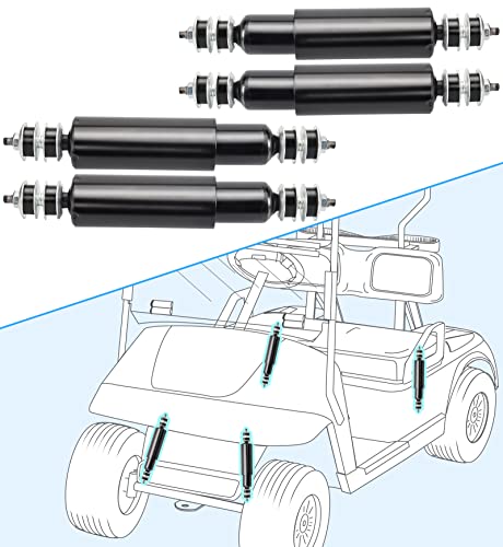 EZGO TXT Golf Cart Shock Absorbers Front & Rear 4pcs OEM #70928-G01, #76418-01