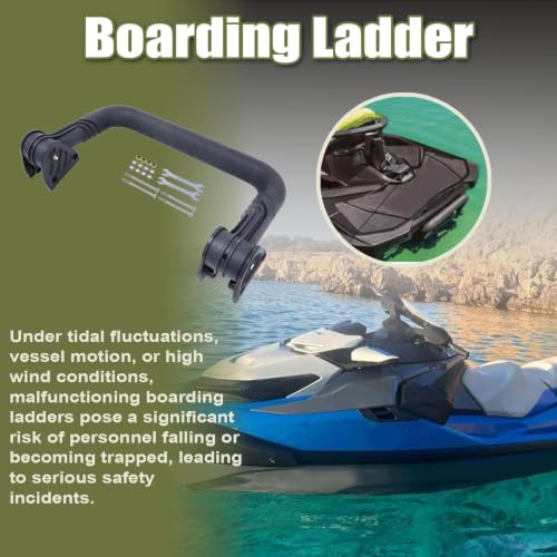Boat Boarding Ladder for Sea-Doo RXT GTX Wake Pro 2018-2025, GTR GTS