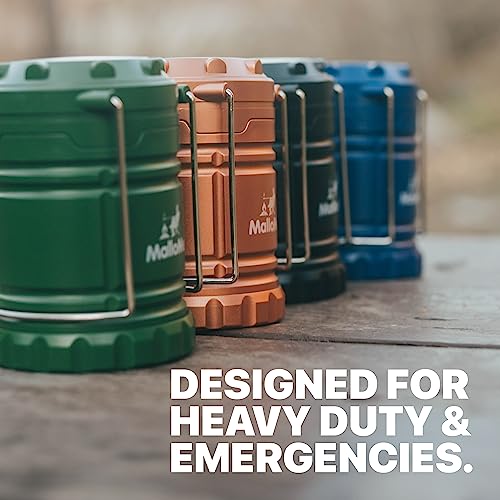 Multicolor Camping Lantern Set - Rechargeable Battery Powered LED Tent Lights for Emergency and Outdoor Use