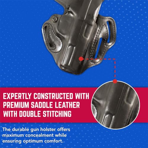 DeSantis Thumb Break Scabbard OWB Gun Holster - Black BAM9Z0