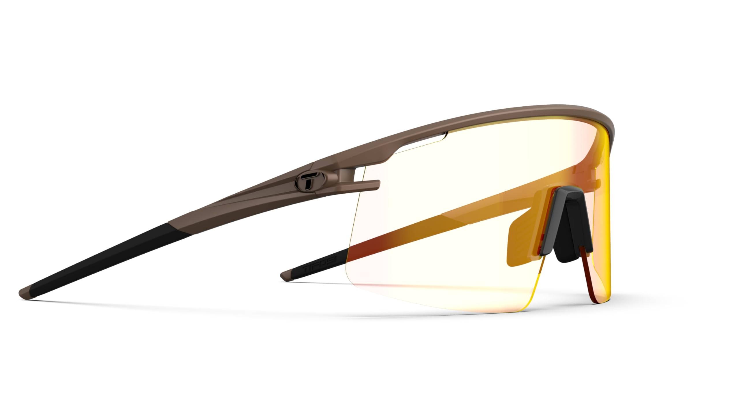 Tifosi Optics Moab Lite Sunglasses (Matte Bronze (Clarion Red Fototec))