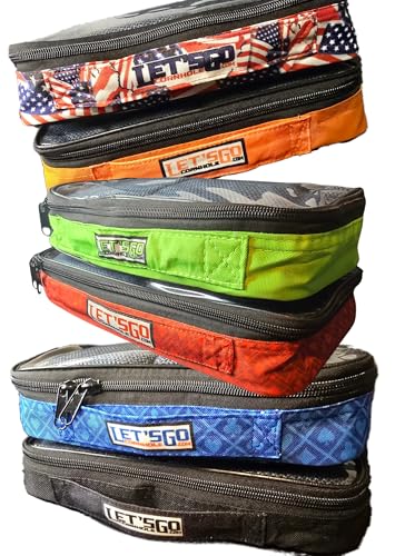 LETS GO CORNHOLE 6-Pack Bag Pouches for Zuca & Rolling Cases, Customizable
