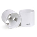 HLC 4" Practice Green Golf Cup - Bright White Plastic 2pcs
