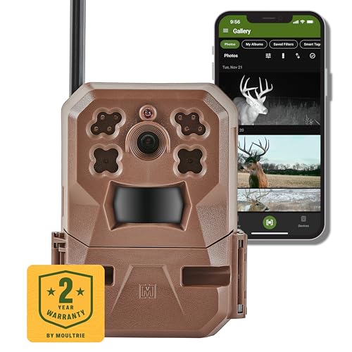 Moultrie Edge Cellular Trail Camera 33MP with Built-in Cloud Storage