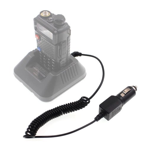 BAOFENG UV-5R Car Charger Cable DC 12-24V Charge Cable Car Travel for UV-82 UV-5R UV-9R DM-1801 UVb2 Plus BF-888S(2 Pack)