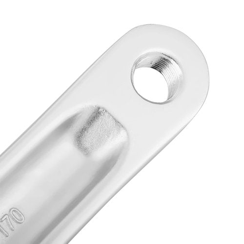 Crank Arm, 170mm Alloy Crank Left Arm, Replacement Left Hand Crank Arm, Available in Hole, Silver