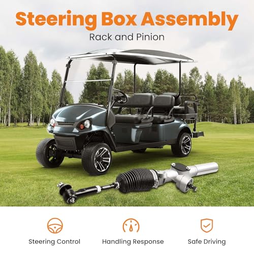 maXpeedingrods Golf Cart Steering Gear Box Assembly for EZGO TXT 2001-UP - Durable Steel, Easy Replacement