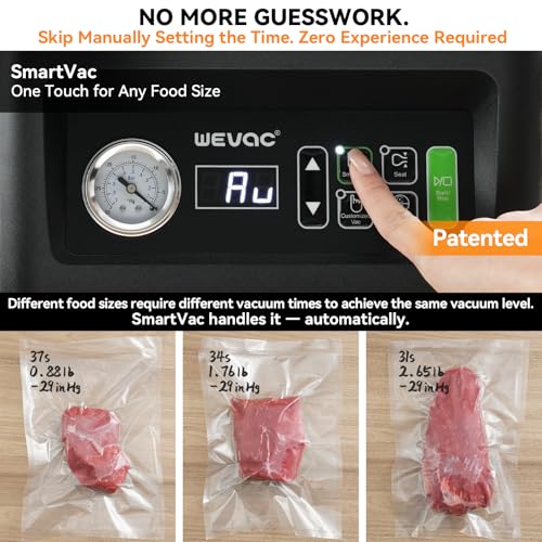12-Inch Commercial Chamber Vacuum Sealer with Auto Sensing & Deep Chamber