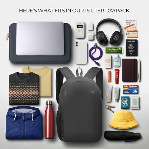 Travelon Anti-Theft Daypack with RFID Blocking & Locking Compartment - Black, 11x17x6.5 inches