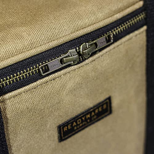 Readywares 18L Waxed Canvas Insulated Cooler Bag with Bottle Opener