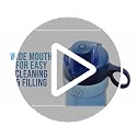 40oz Leak-Proof Water Bottle with Chug Lid & Carry Loop - Lilac