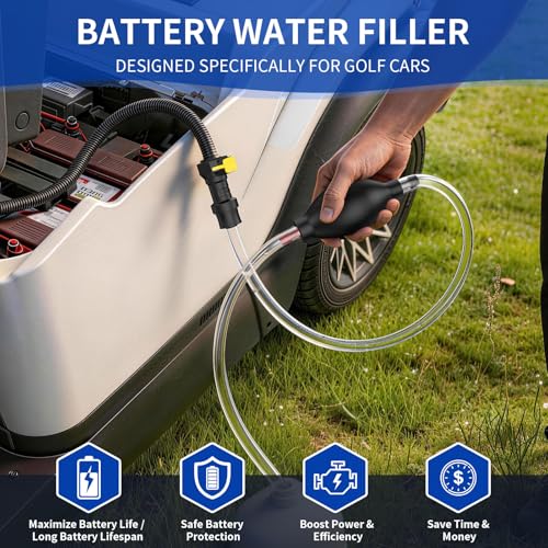 Golf Cart Battery Water Filler 2x4 for Trojan HydroLink & Flow Rite Systems