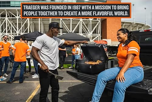 Traeger Ranger Portable Wood Pellet Grill & Smoker with Cast Iron Griddle - Pellet Grill