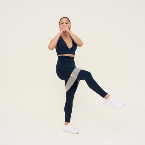 Pvolve Booty Bands Set – Moderate & Heavy Fabric Resistance Bands for Glutes, Hips & Legs