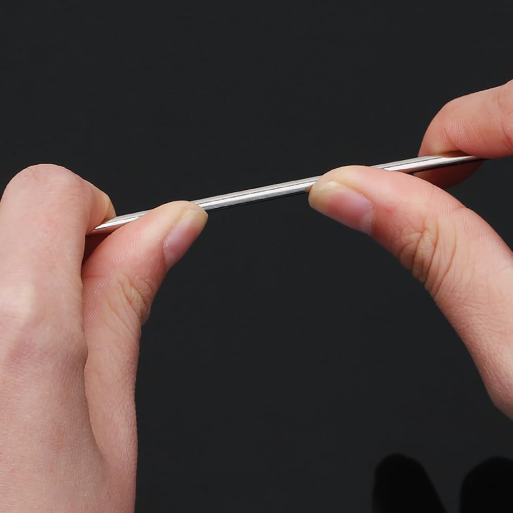 6" Professional Upholstery Needle 15cm Length 3mm Thickness, Big Eye Hand Sewing Needles for Stitching and Crafting Projects