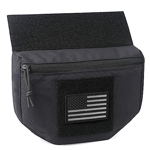 WYNEX Tactical Drop Dangler Pouch for Plate Carriers - Black