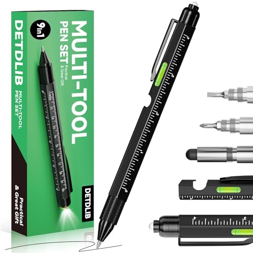 Multitool Pen 9-in-1 Multi-Function Writing & DIY Tool - Black, Variation of THIS listing