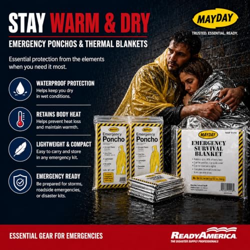 Ready America Deluxe 2-Person 3-Day Emergency Backpack Kit