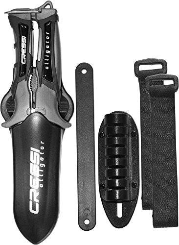 Underwater Diving Knife & Scissors Multi-Tool - Japanese 420 Stainless Steel