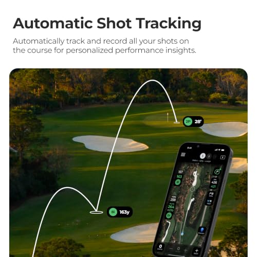 Arccos Golf Smart Sensors Gen 4 Smoke - Automatic Shot Tracking & GPS Rangefinder