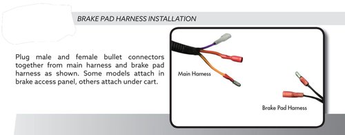 Dr.Acces Golf cart Light Wire Upgrade Harness for Club Car DS/EZGO TXT RXV Yamaha with 9 pin Plug