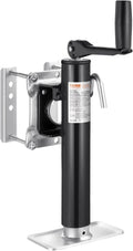 VEVOR Heavy Duty Trailer Jack - 2000 lbs Load Capacity | 10" Swivel Lift for RVs, Horse & Utility Trailers