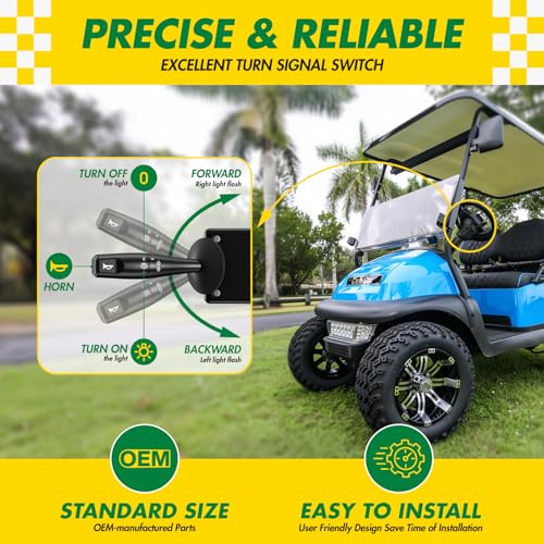 Golf Cart LED Light Kit for Club Car Precedent 2004-Up - Easy Install