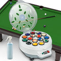 HEIOOM White Pool Ball Cleaner & Polishing Machine for 16 Billiard & Snooker Balls