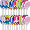 Wood Paddleball Racket Set Mix Graffiti 12 - Suitable for Pickleball & PE