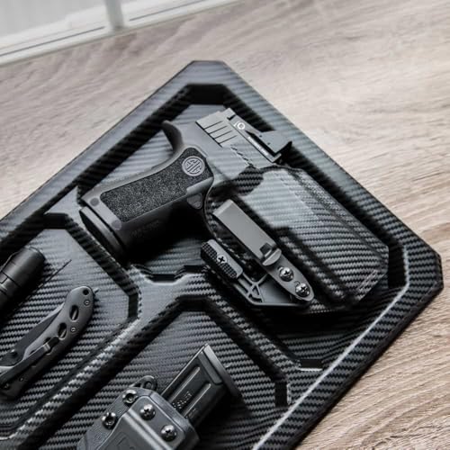 Tulster Oath IWB Kydex Holster for H&K VP9CC - Carbon Fiber Black, Optic Compatible, Concealed Carry