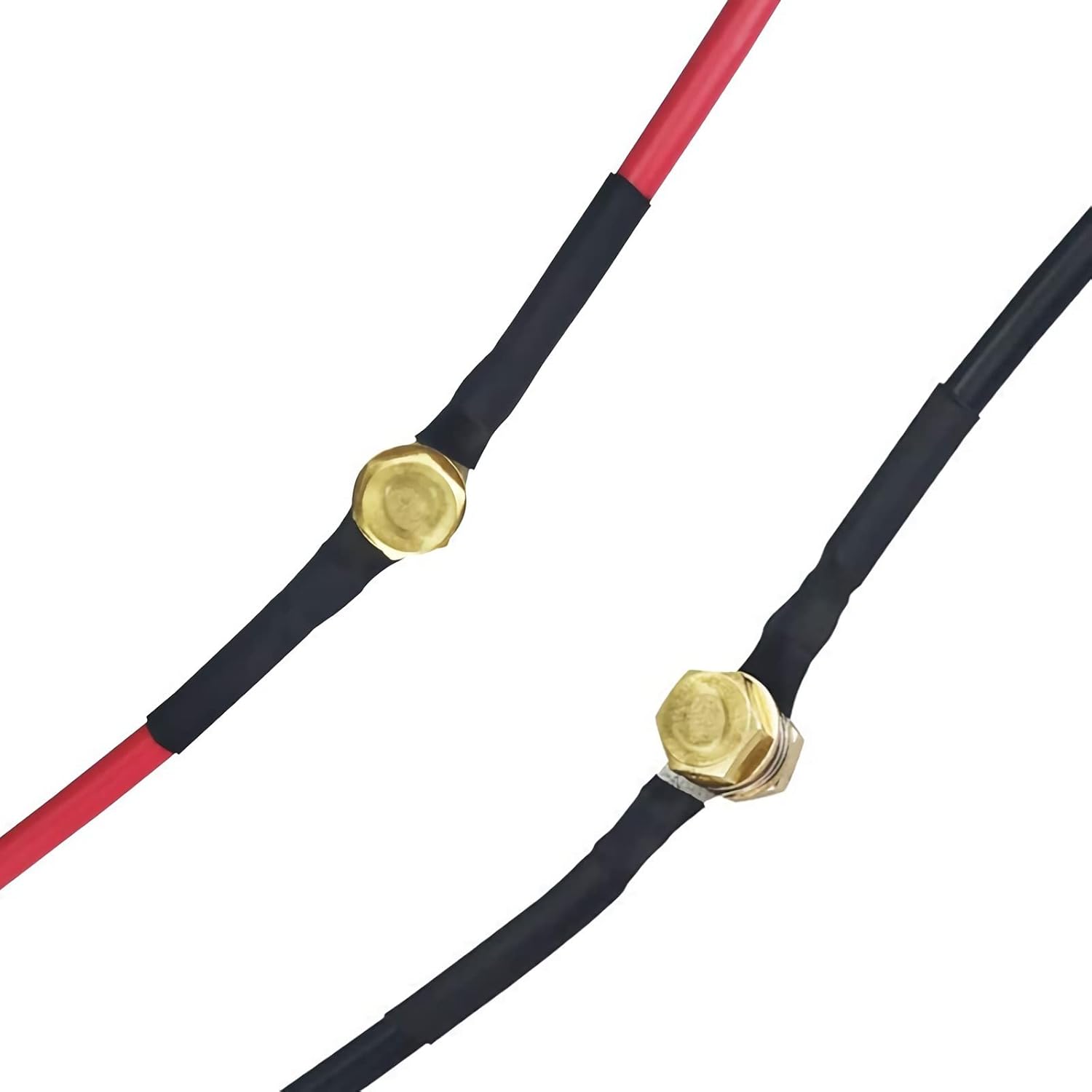 Skiennix Trolling Motor Battery Cable Extension Kit - 8AWG, 50Amp with Terminals for Fishing Boats