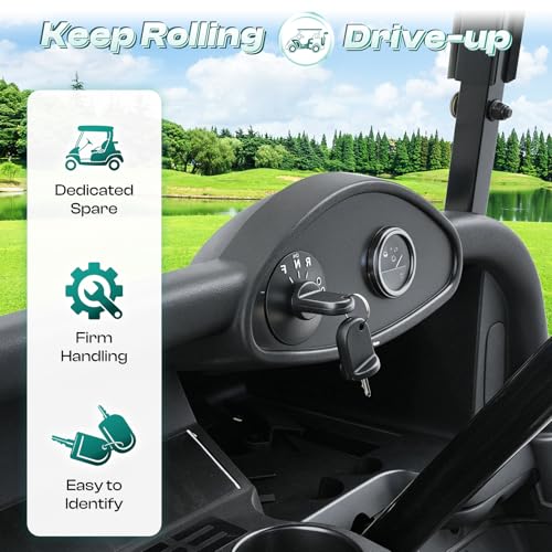 Golf Cart Ignition Keys for EZGO RXV Vehicles - Pack of 10
