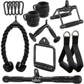 Gym Cable Machine Attachments Set for Resistance Training & Strength Building