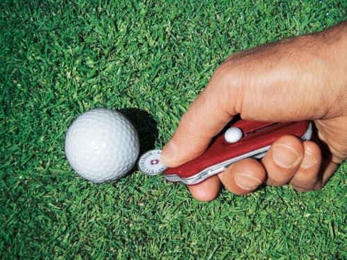 Victorinox Swiss Army Golf Multi-Tool with 10 Functions - Red